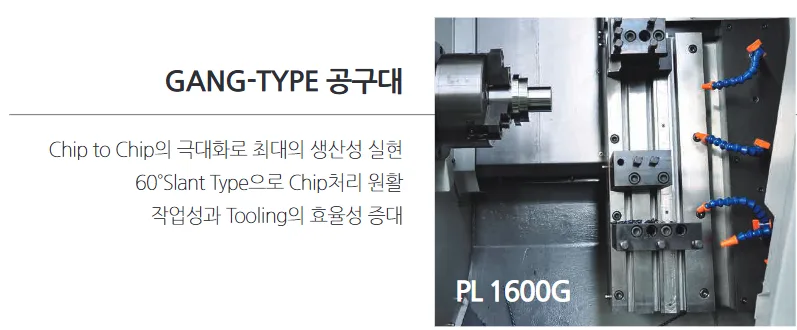 유니언머신 - 스맥 2축 선반 신품, PL1600G 공작기계 소개
