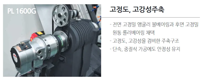 유니언머신 - 스맥 2축 선반 신품, PL1600G 공작기계 소개